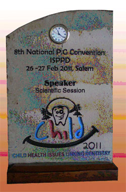 Manufacturers Exporters and Wholesale Suppliers of Slate Award with watch Salem Tamil Nadu